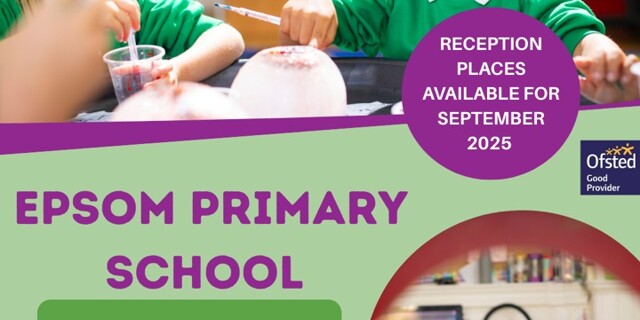Reception places available for September 2025